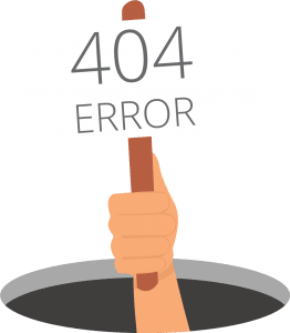 404 Error Page Alert