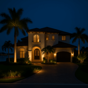 landscape lighting in Marco Island
