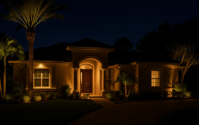 outdoor lighting in Bonita Springs